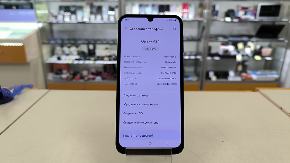 Смартфон Samsung Galaxy A24 4/128