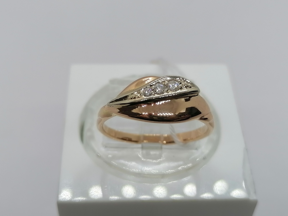 КОЛЬЦО БРИЛЛИАНТ Au 585