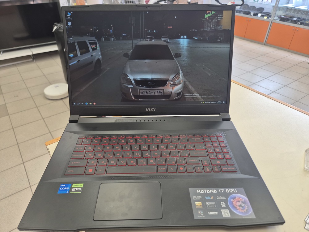 Ноутбук MSI; Core I5-12450H, GeForce RTX 3050, 16 Гб, 500 Гб, Нет