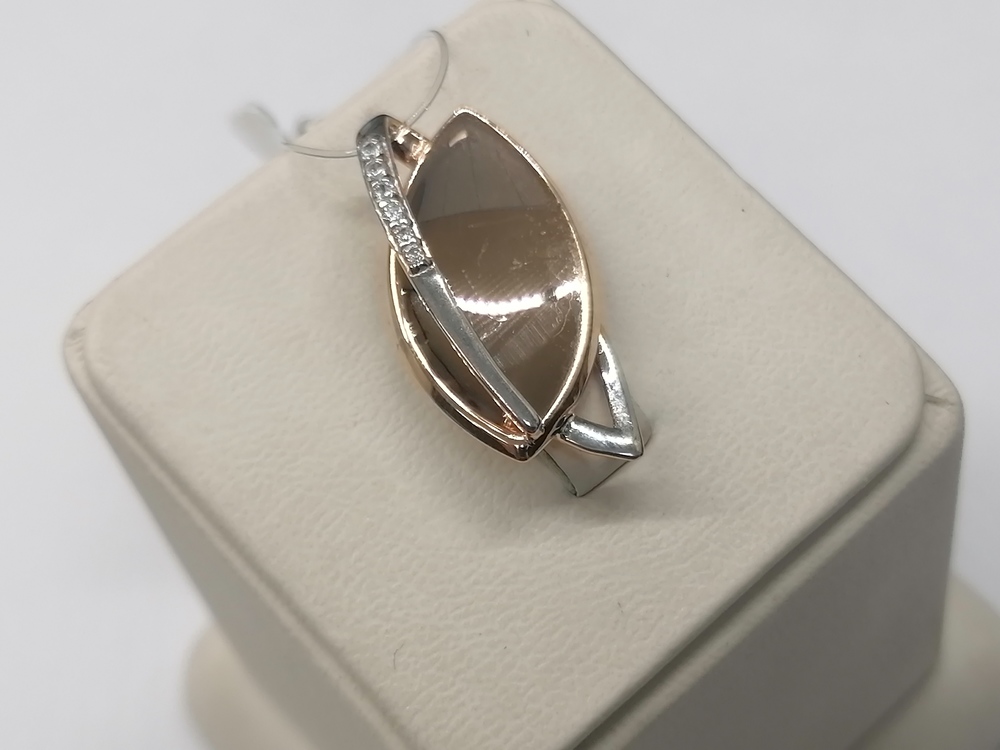 ПОДВЕСКА С КАМНЯМИ (Au 585)