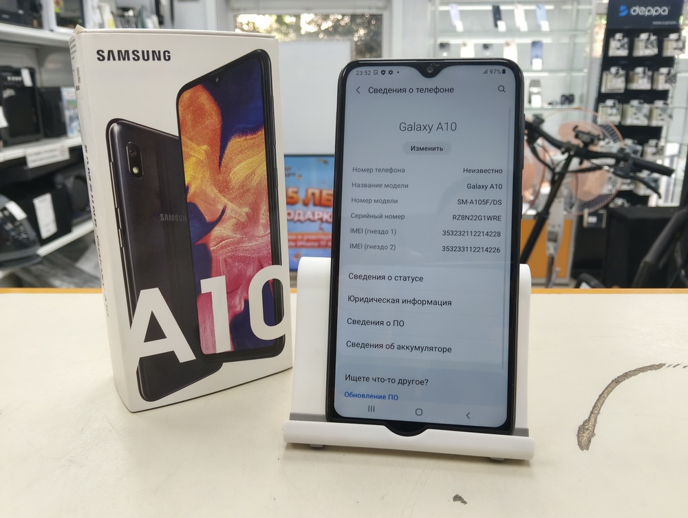 Смартфон Samsung Galaxy A10 2/32