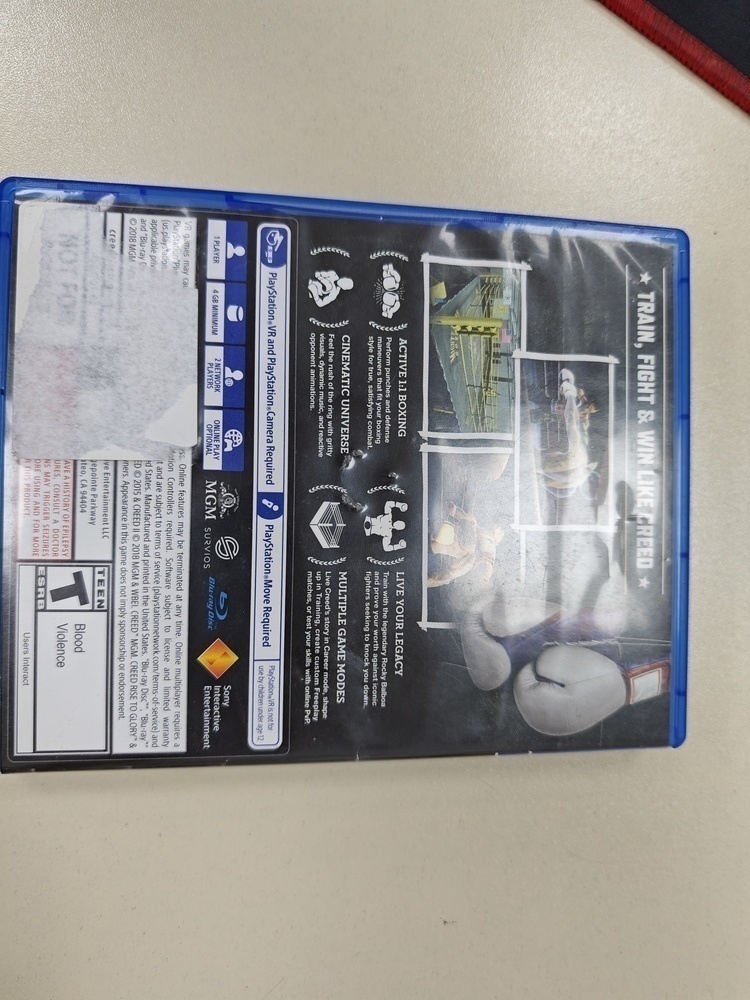 Игра Playstation 4 CREED RISE TO GLORY VR