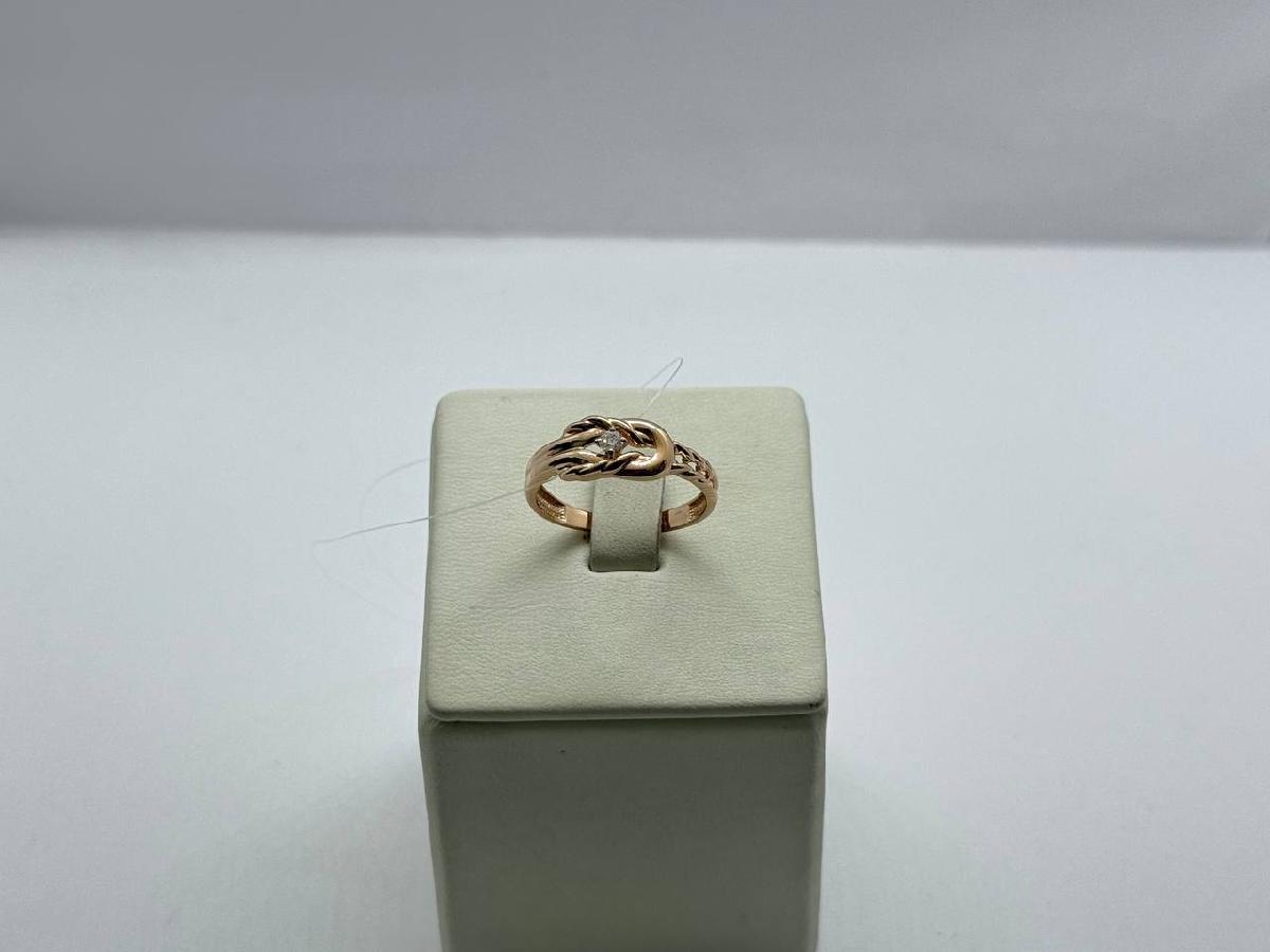 КОЛЬЦО С КАМНЕМ (Au 585)