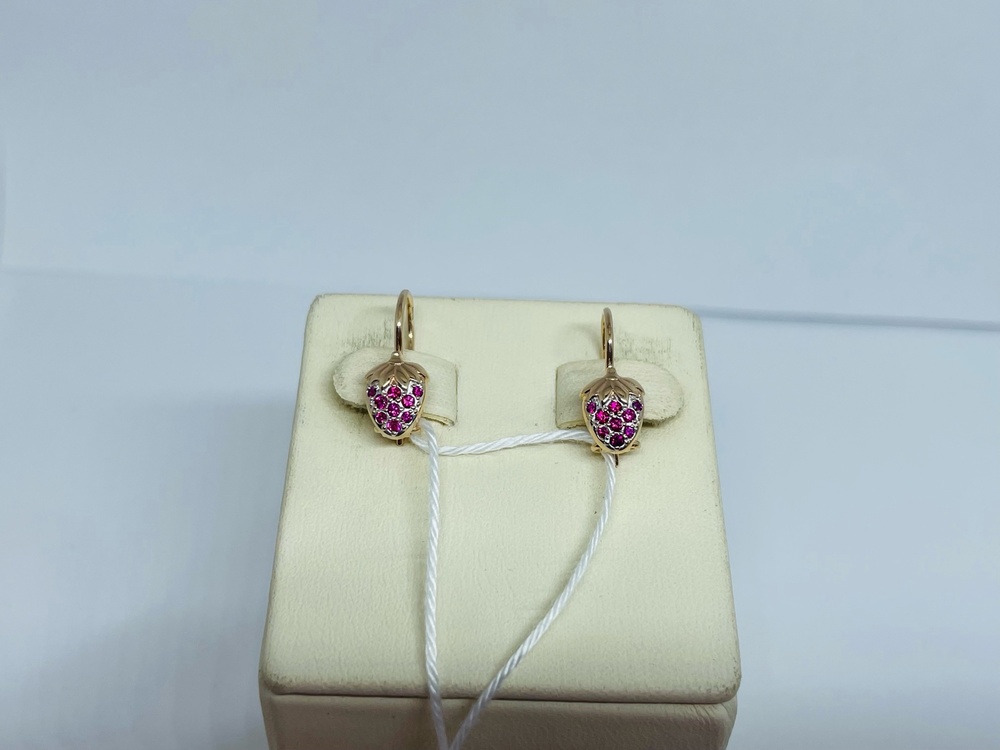 СКМИ585 СЕРЬГИ С КАМНЯМИ (Au 585) СКМИ585 СЕРЬГИ С КАМНЯМИ (Au 585)