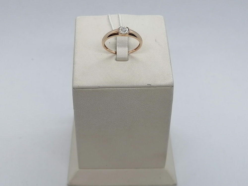 КОЛЬЦО БРИЛЛИАНТ Au 585