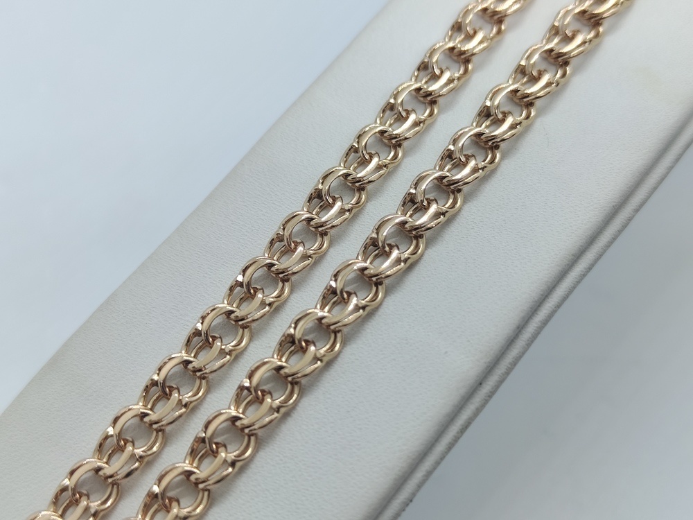 ЦЕПЬ ПОЛНОВЕСНАЯ Бисмарк (Au 585)