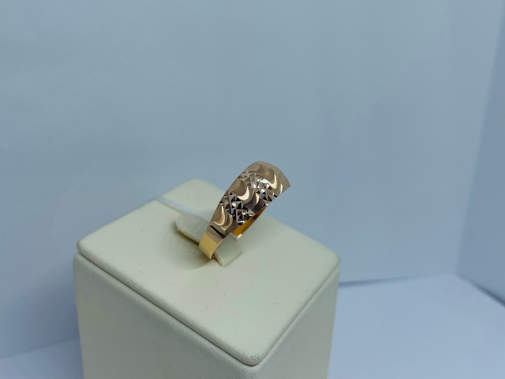 А 012607 КОЛЬЦО БЕЗ КАМНЯ (Au 585)