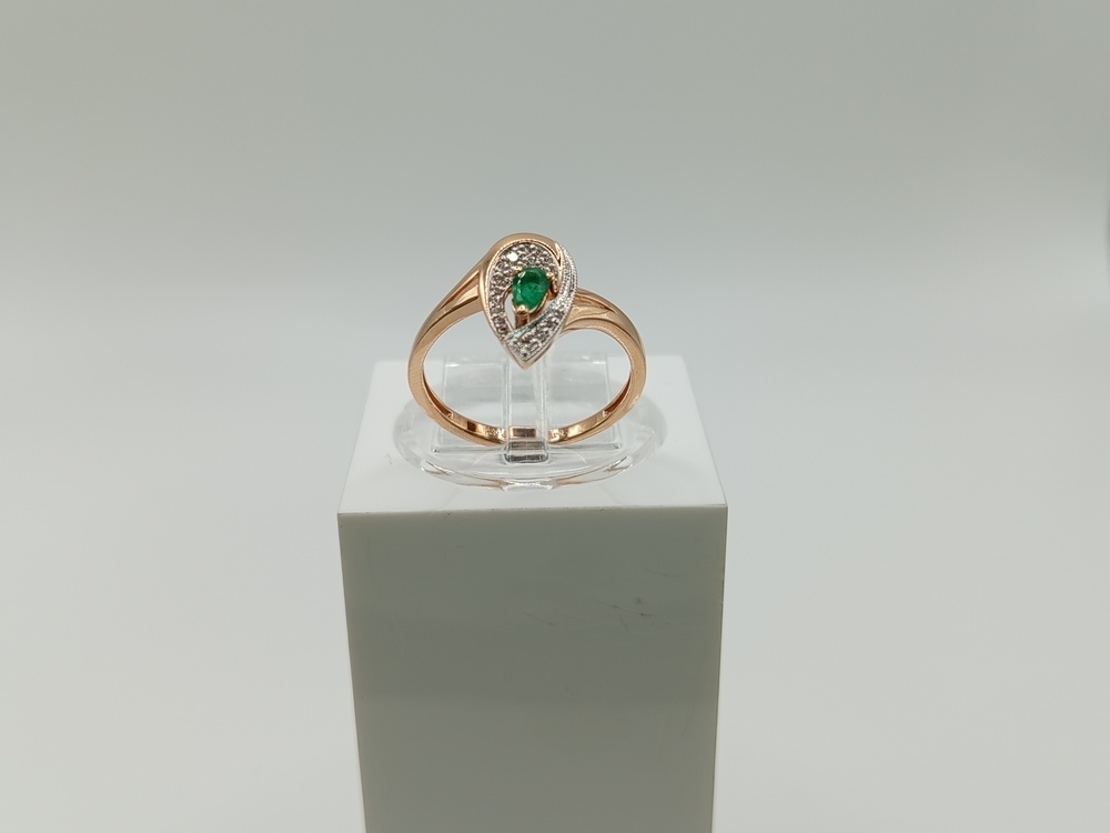 КОЛЬЦО БРИЛЛИАНТ Au 585