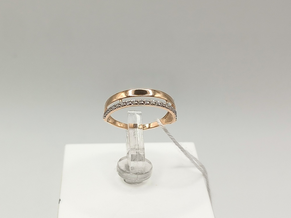 КОЛКМИ585 КОЛЬЦО С КАМНЯМИ (Au 585)