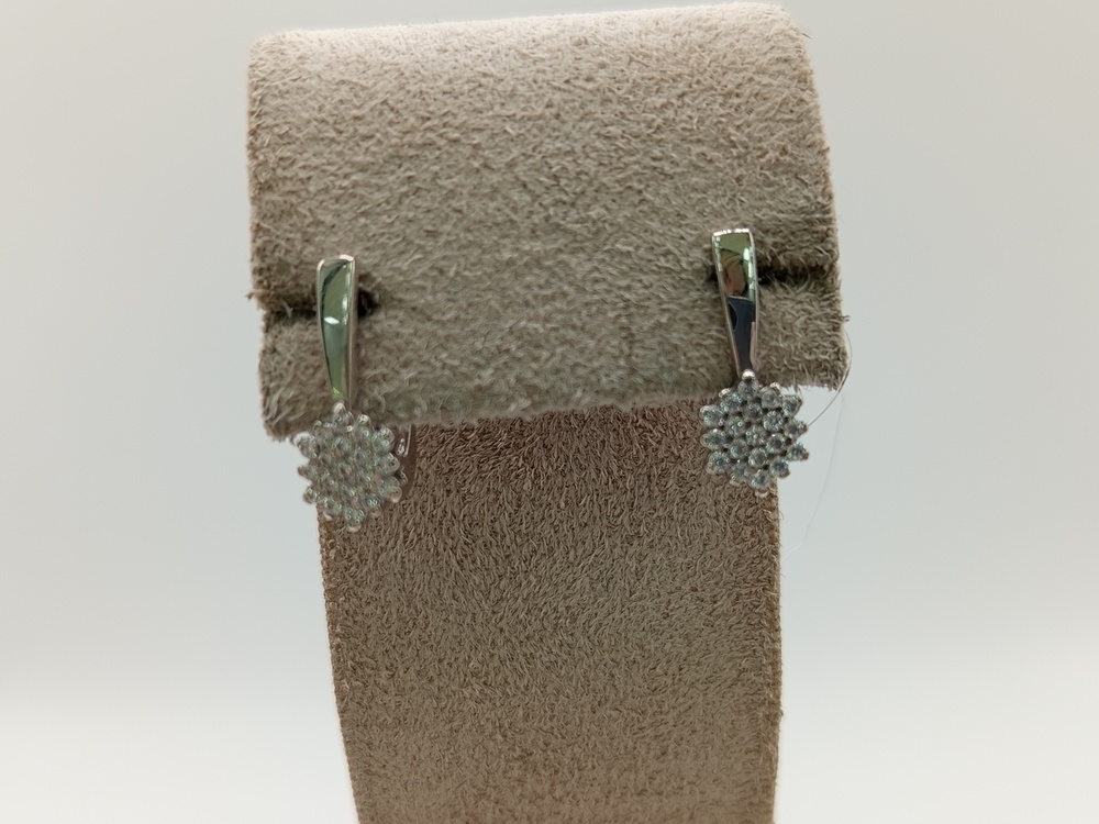 СЕРЬГИ С КАМНЯМИ (Au 585)