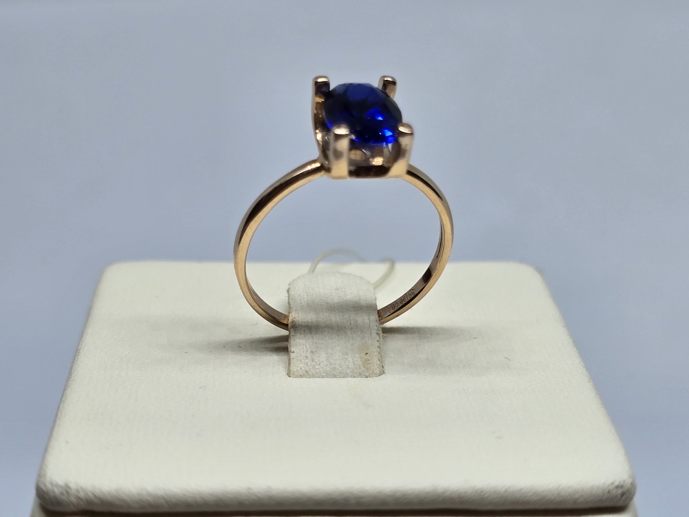 КОЛЬЦО С КАМНЕМ (Au 585)