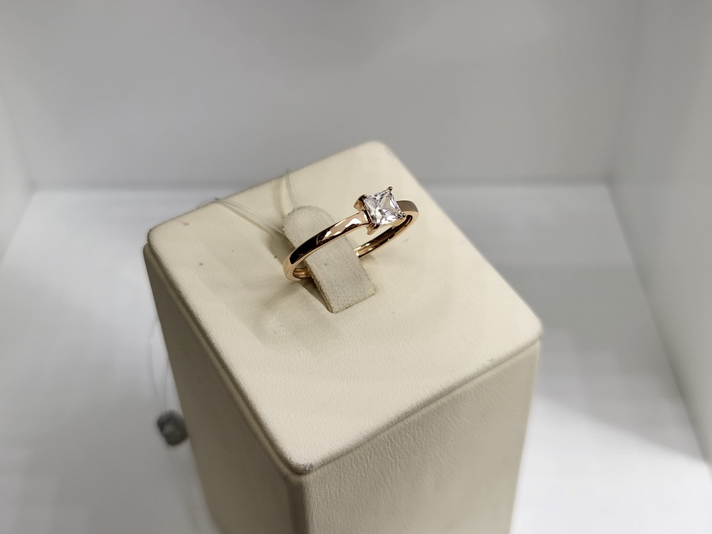 КОЛЬЦО С КАМНЕМ (Au 585)