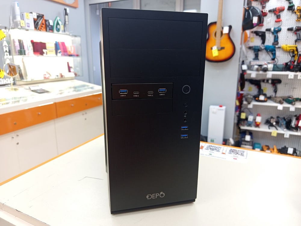 Системный блок DEPO; Ryzen 5 3600, GeForce GT 730, 8 Гб, 512 GB, Нет