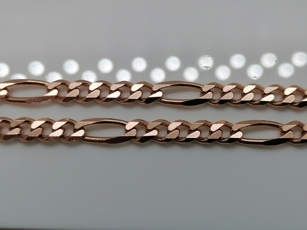 ЦЛФК585 ЦЕПЬ ПОЛНОВЕСНАЯ Фигаро(картье) (Au 585)