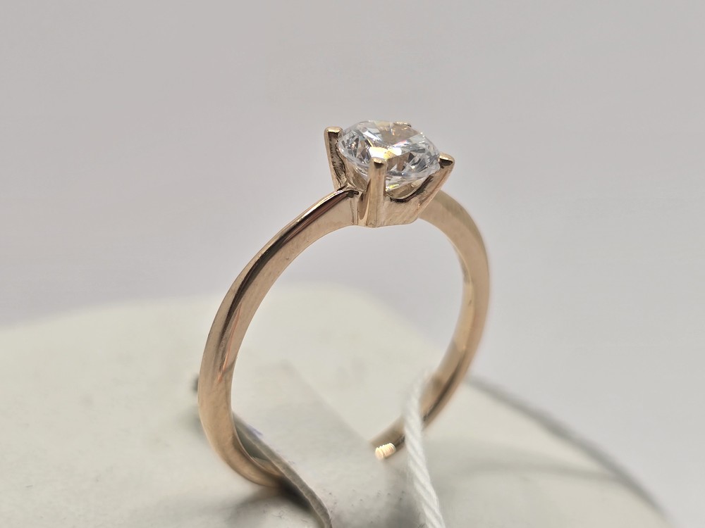 КОЛЬЦО С КАМНЕМ (Au 585)