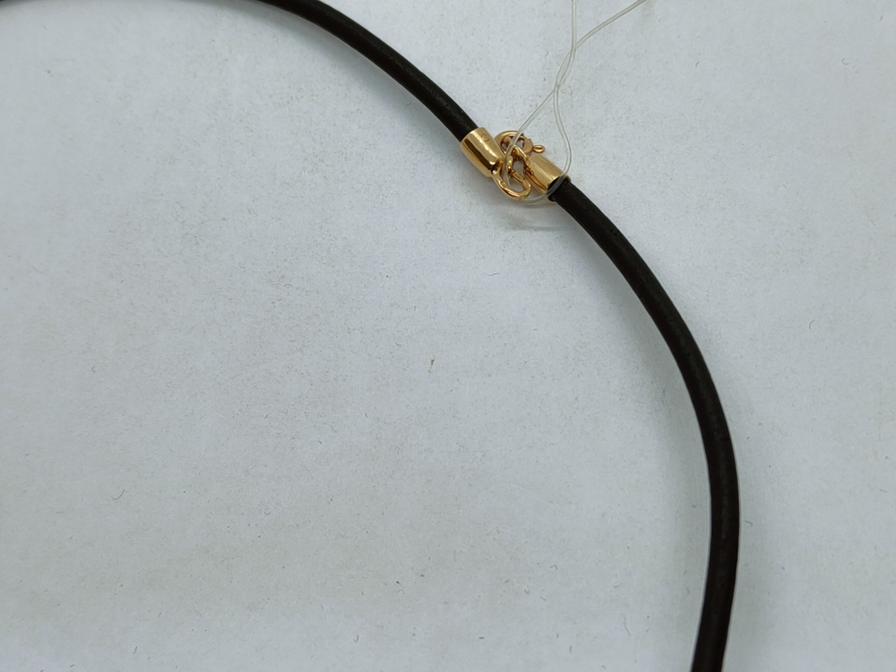 6033КЖ КОЛЬЕ КОЖА (Au 585)