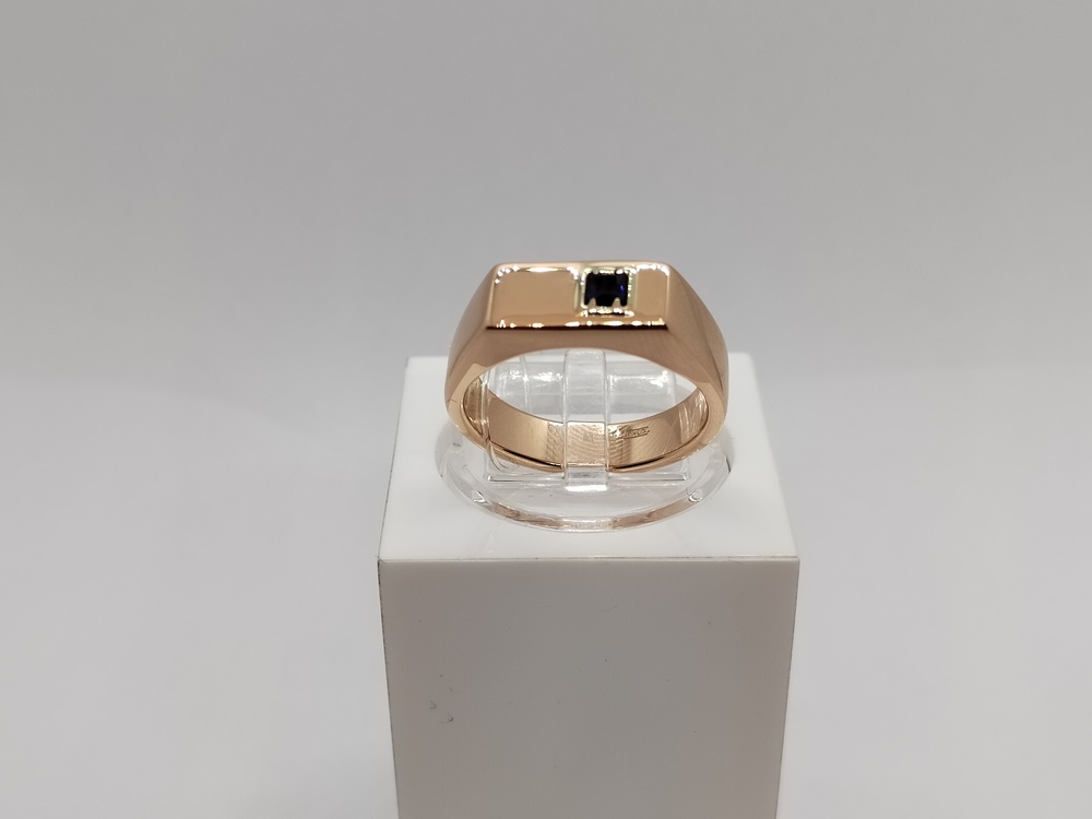 31-0309-С КОЛЬЦО ПЕЧАТКА с камнем (Au 585)