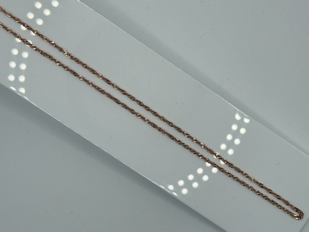 ЦЛСИ585 ЦЕПЬ ПОЛНОВЕСНАЯ Сингапур (Au 585)