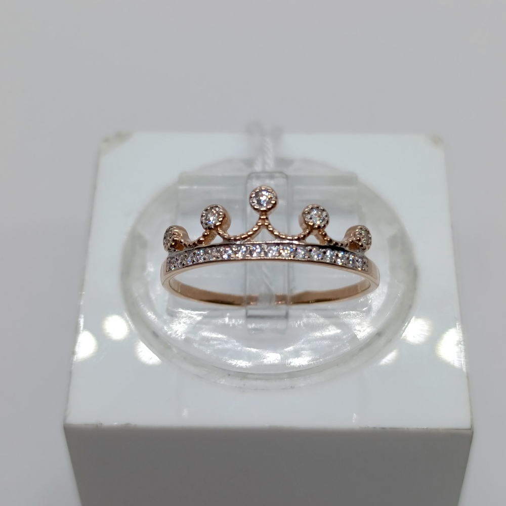 КОЛКМИ585 КОЛЬЦО С КАМНЯМИ (Au 585)