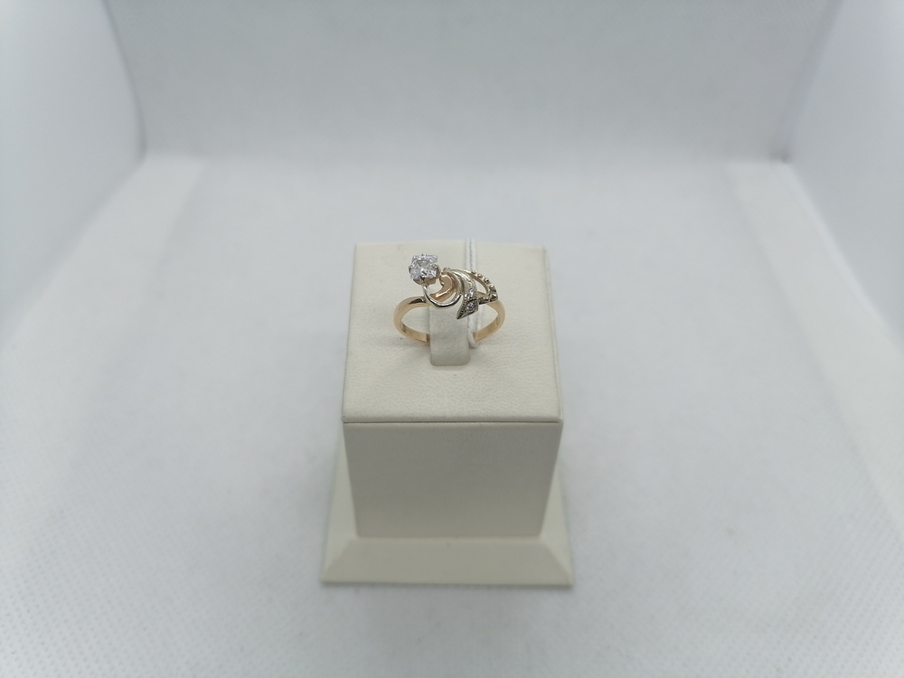 КОЛКМИ585 КОЛЬЦО С КАМНЯМИ (Au 585)