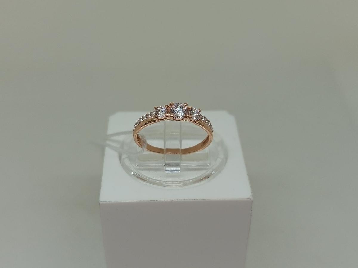 КОЛКМИ585 КОЛЬЦО С КАМНЯМИ (Au 585)