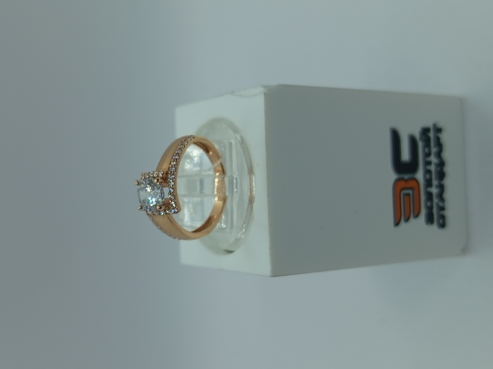 КОЛКМИ585 КОЛЬЦО С КАМНЯМИ (Au 585)