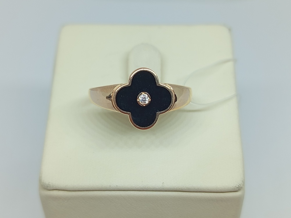 КОЛЬЦО С КАМНЕМ (Au 585)