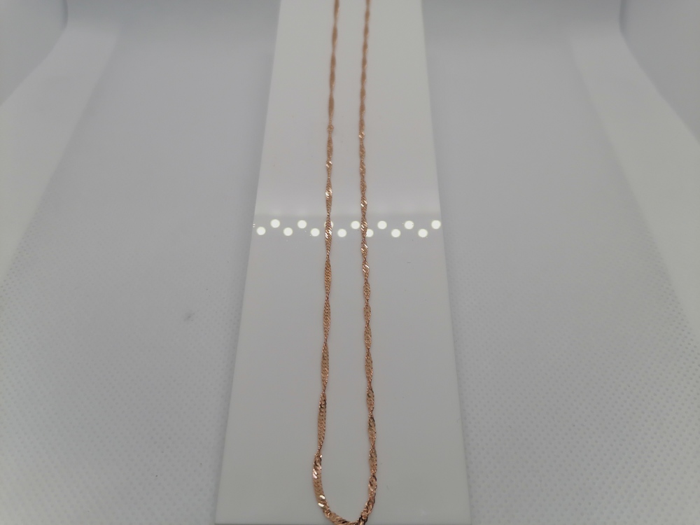 ЦЛСИ585 ЦЕПЬ ПОЛНОВЕСНАЯ Сингапур (Au 585)