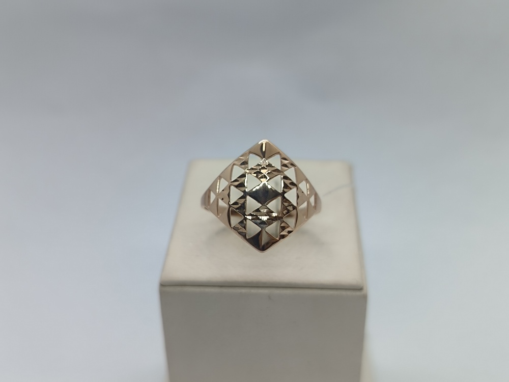 10583а КОЛЬЦО БЕЗ КАМНЯ (Au 585)