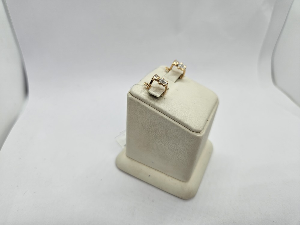 С13216740 СЕРЬГИ С КАМНЯМИ (Au 585)