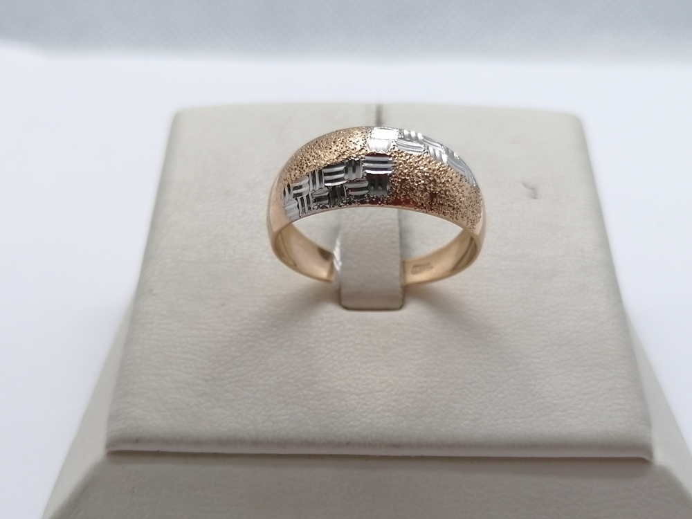 КОЛБКМ585 КОЛЬЦО БЕЗ КАМНЯ (Au 585)