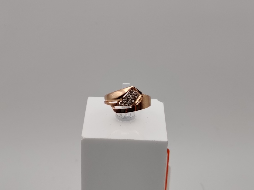 КОЛКМИ585 КОЛЬЦО С КАМНЯМИ (Au 585)