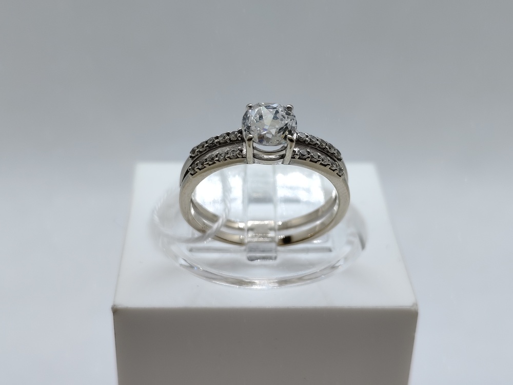 КОЛКМИ585 КОЛЬЦО С КАМНЯМИ (Au 585)