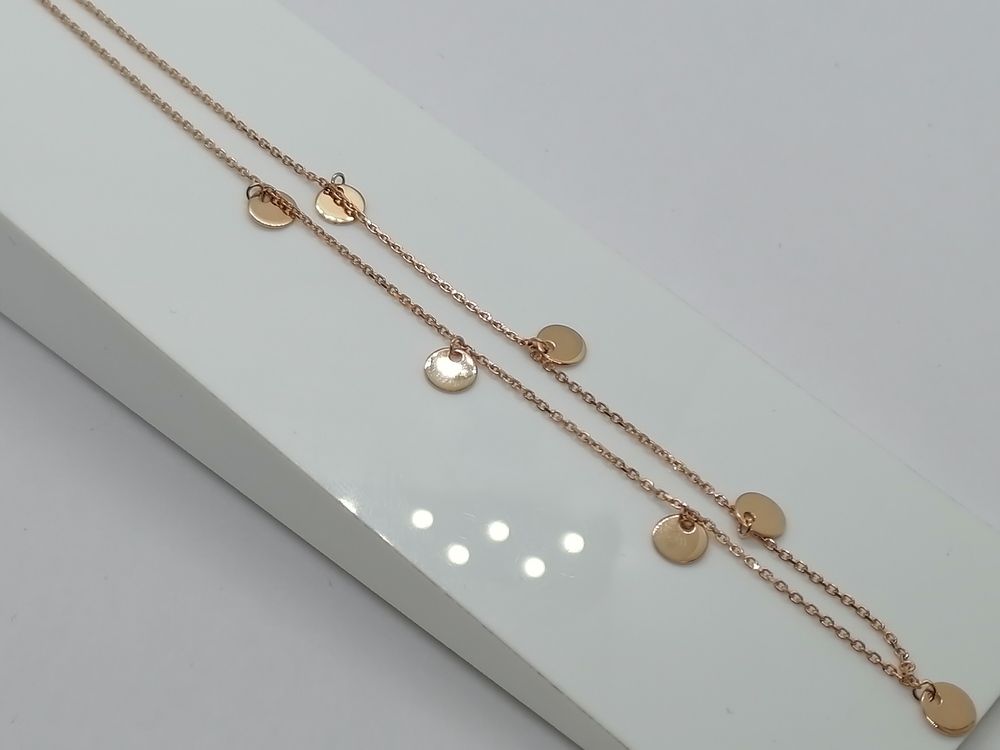 КОЛЬЕ БЕЗ КАМНЯ Au 585