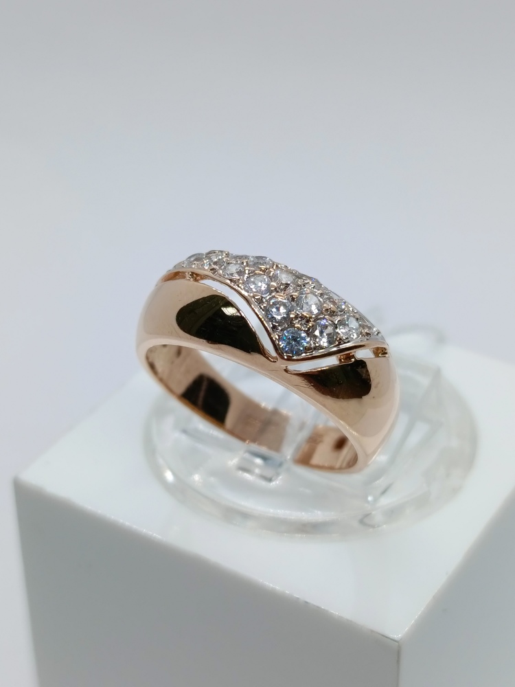 КОЛКМИ585 КОЛЬЦО С КАМНЯМИ (Au 585)