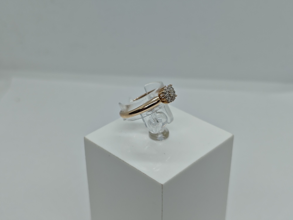 КОЛЬЦО БРИЛЛИАНТ Au 585