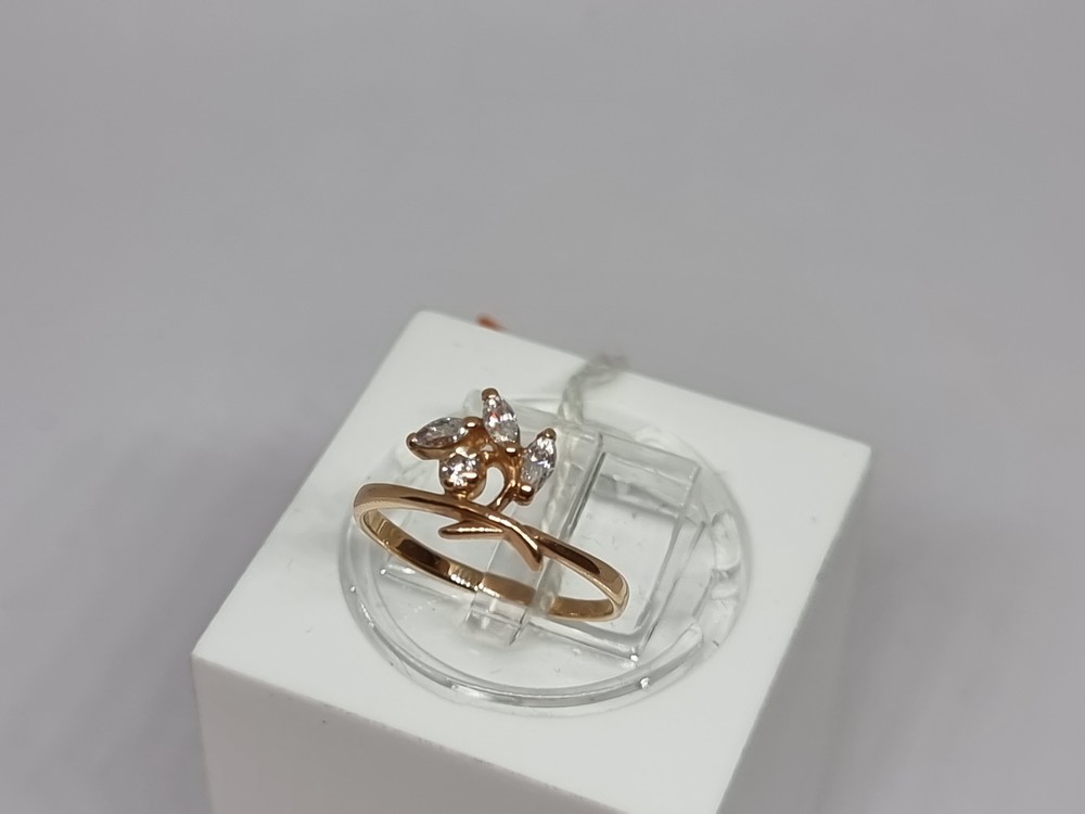 КОЛКМИ585 КОЛЬЦО С КАМНЯМИ (Au 585)