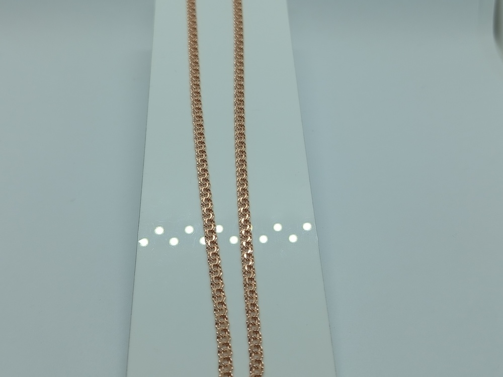 ЦЕПЬ ПУСТОТЕЛАЯ Бисмарк (Au 585)