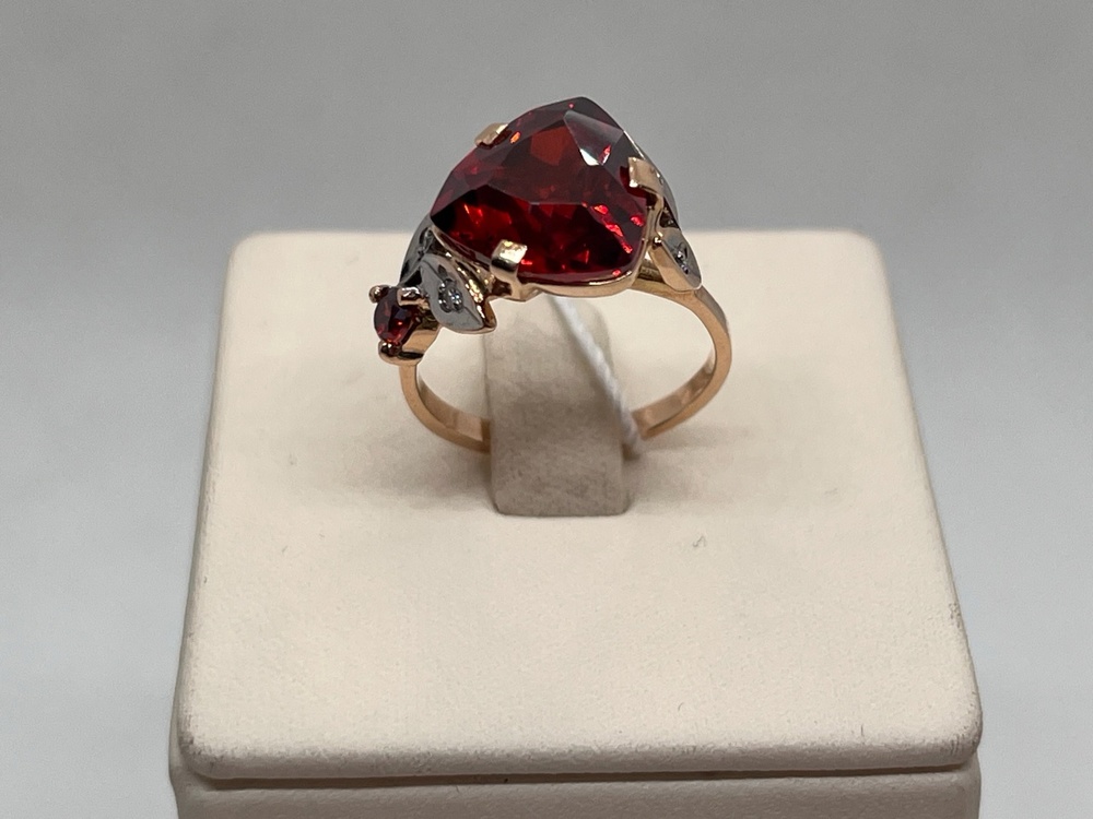 КОЛКМИ585 КОЛЬЦО С КАМНЯМИ (Au 585)
