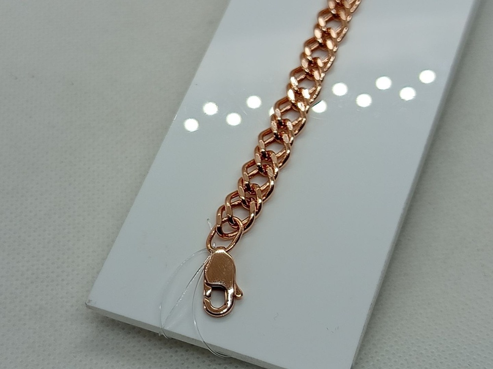 НБ 12-076ПГ БРАСЛЕТ ПУСТОТЕЛЫЙ (Au 585)