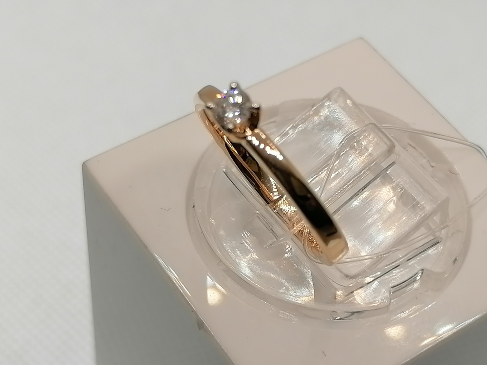 КОЛЬЦО БРИЛЛИАНТ (Au 585)