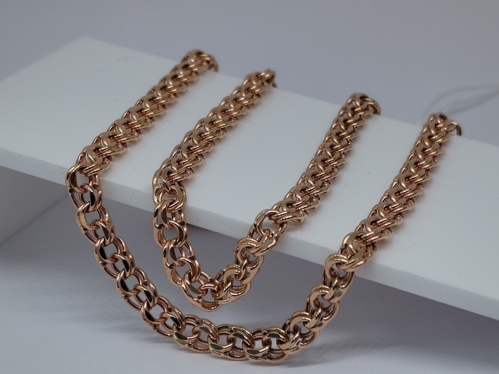 ЦПБС585 ЦЕПЬ ПУСТОТЕЛАЯ Бисмарк (Au 585)