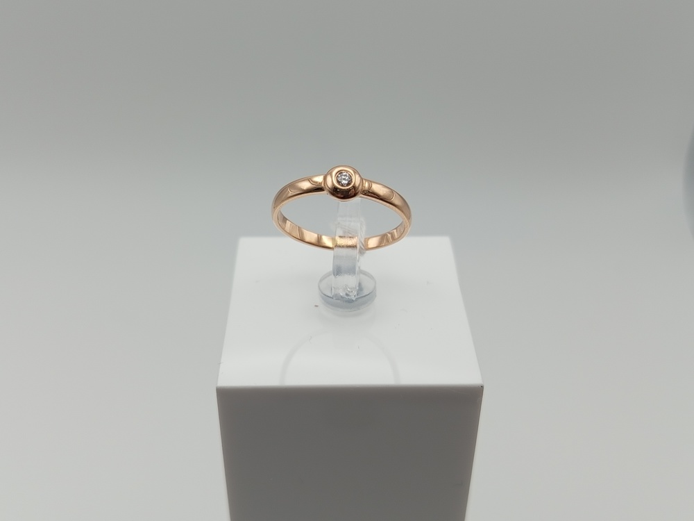 КОЛЬЦО БРИЛЛИАНТ Au 585