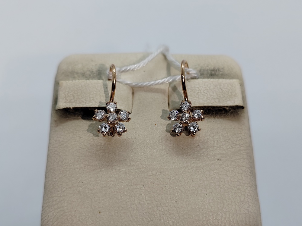 СКМИ585 СЕРЬГИ С КАМНЯМИ (Au 585) СКМИ585 СЕРЬГИ С КАМНЯМИ (Au 585)