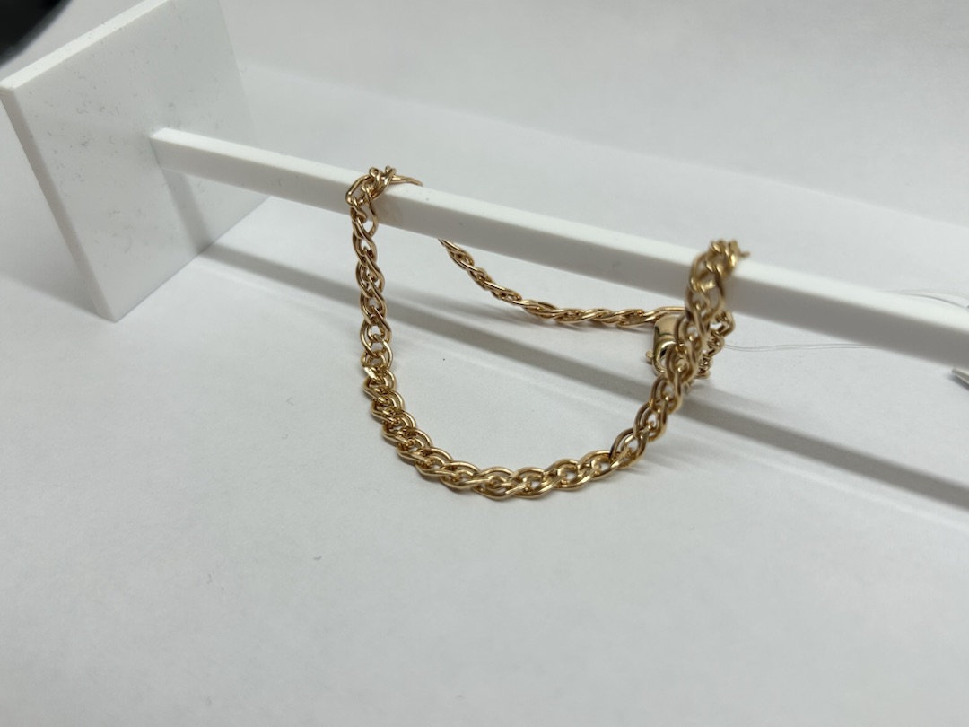 БРАСЛЕТ ПУСТОТЕЛЫЙ Нона (Au 585)