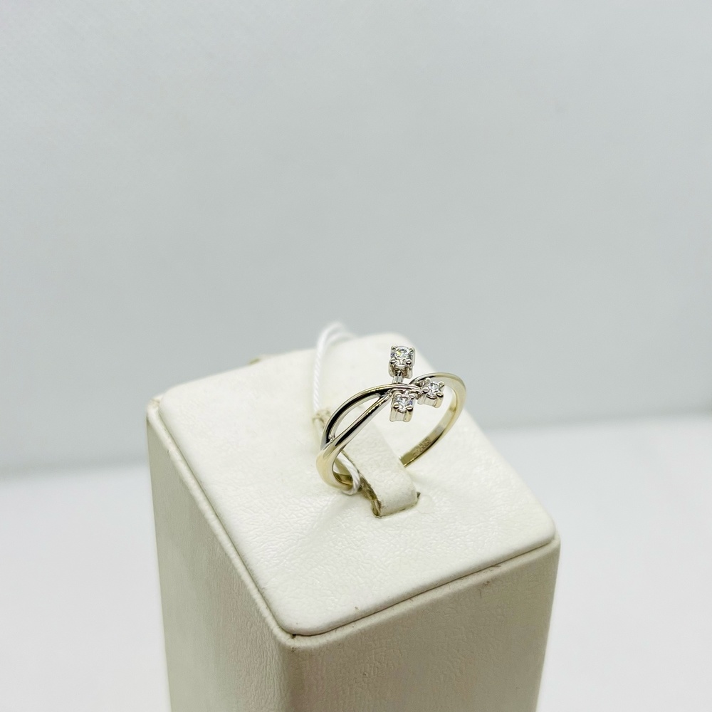КОЛКМИ585 КОЛЬЦО С КАМНЯМИ (Au 585)