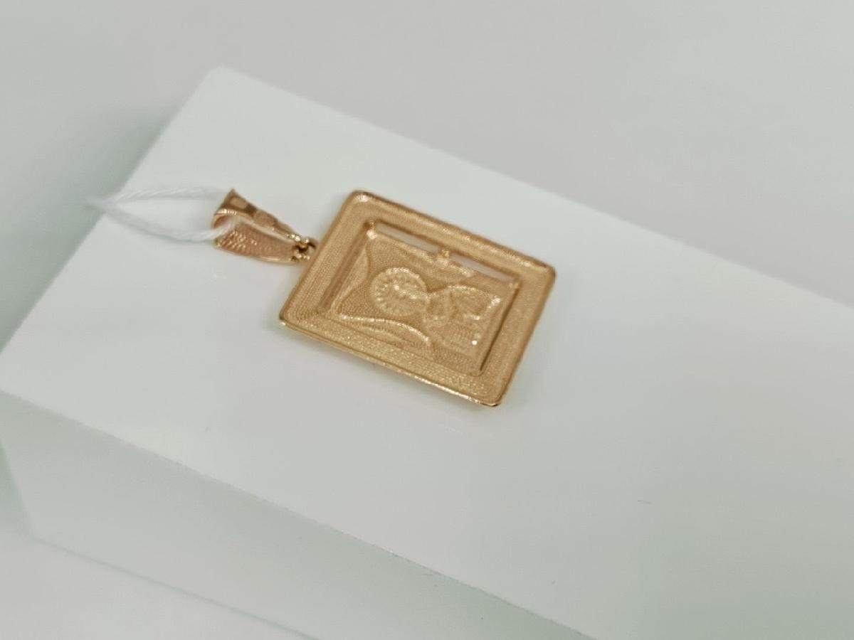 ПОДИБК585 ПОДВЕСКА ИКОНА БЕЗ КАМНЯ (Au 585)