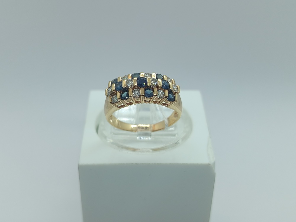 КОЛЬЦО БРИЛЛИАНТ Au 585