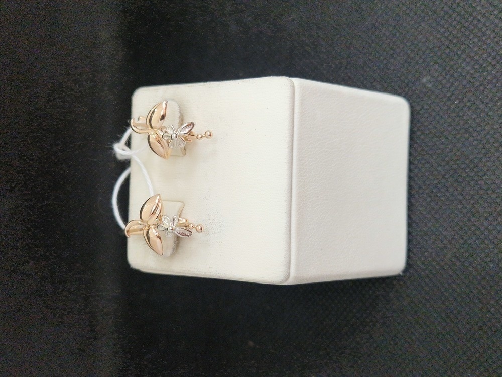 СЕРЬГИ БЕЗ КАМНЯ (Au 583)