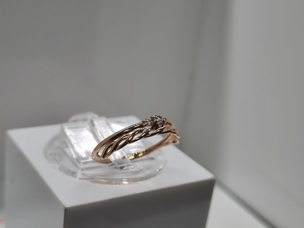 КОЛКМИ585 КОЛЬЦО С КАМНЯМИ (Au 585)